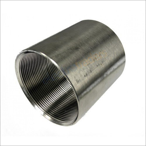 SS Coupling - Stainless Steel 304, Size 1-2.5 Inches, Silver Color, Polished Finish, Thickness 2-3 mm, Ideal for Pipe & Hardware Fitting