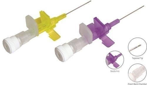 Yellow Paediatric Intra Venous Cannula