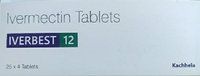 Iverbest 12 mg Tablets