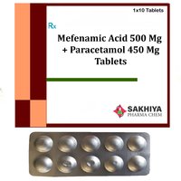 Mefenamic Acid 500mg + Paracetamol 450mg Tablets