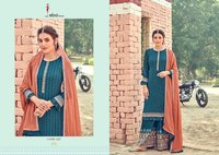 Eba Lifestyle Manjari Fox Georgette With Embroidery Work Designer Suit Catalog