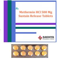 Metformin Hcl 500mg Sustain Release Tablets