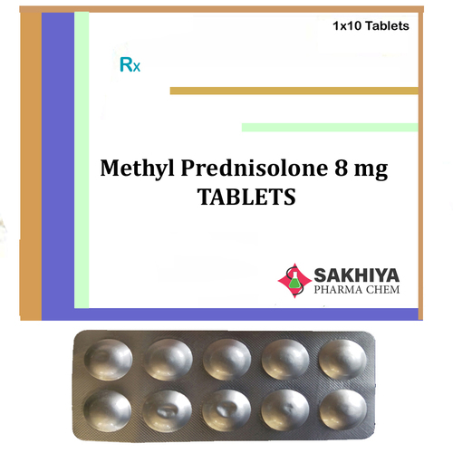 Methyl Prednisolone 8gm Tablets