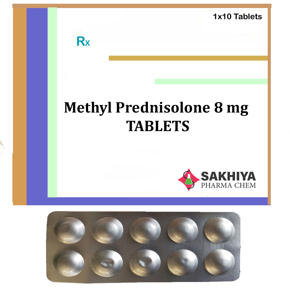 Methyl Prednisolone 8gm Tablets