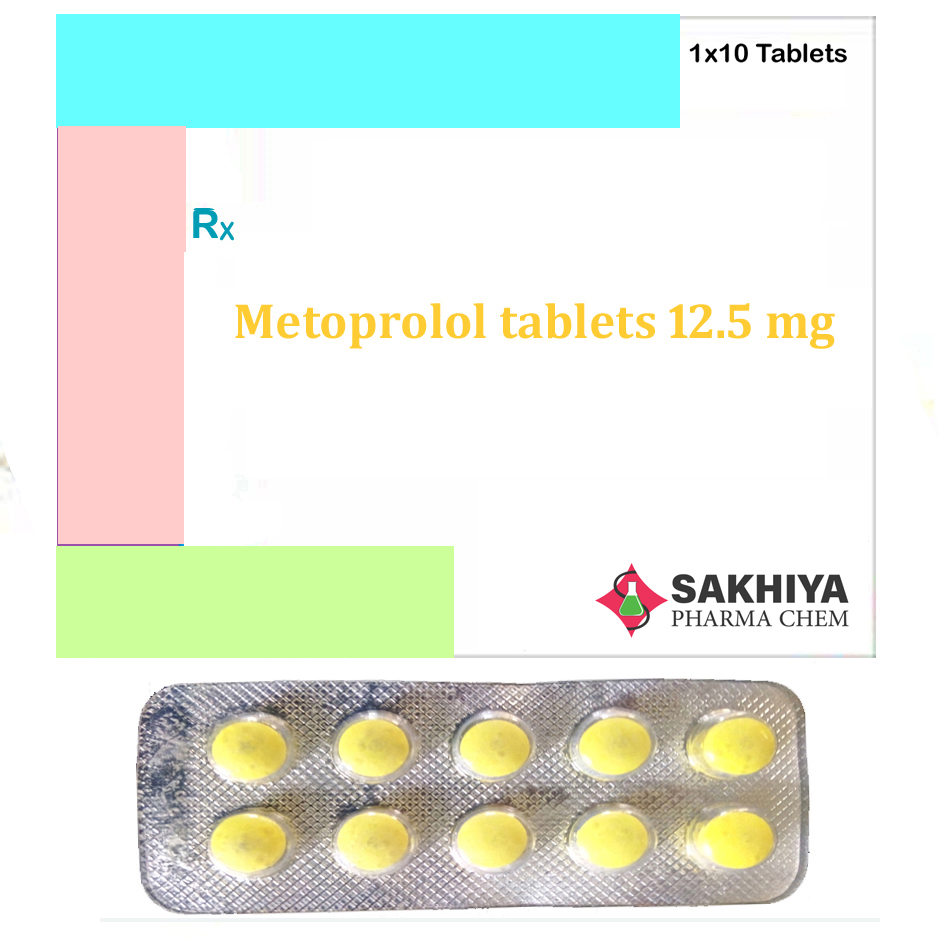 Metoprolol 12.5 Mg Tablets