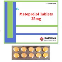 Metoprolol 25mg Tablets