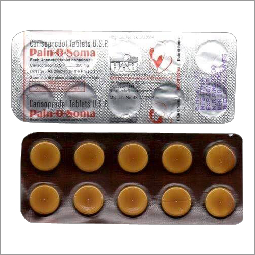 350mg Pain-O-Soma Tablets 