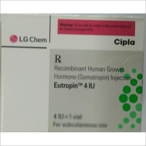Recombinant Human Growth Hormone (Sornatropin) Injection