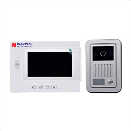 White & Black Video Door Phone