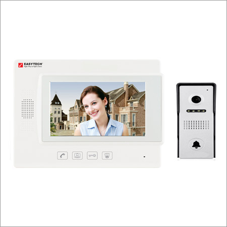 White & Black Video Door Phone With Sd Card