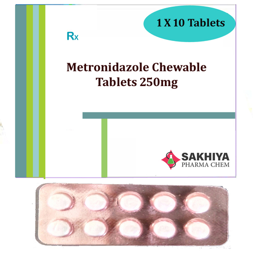 Metronidazole Chewable 250mg Tablets