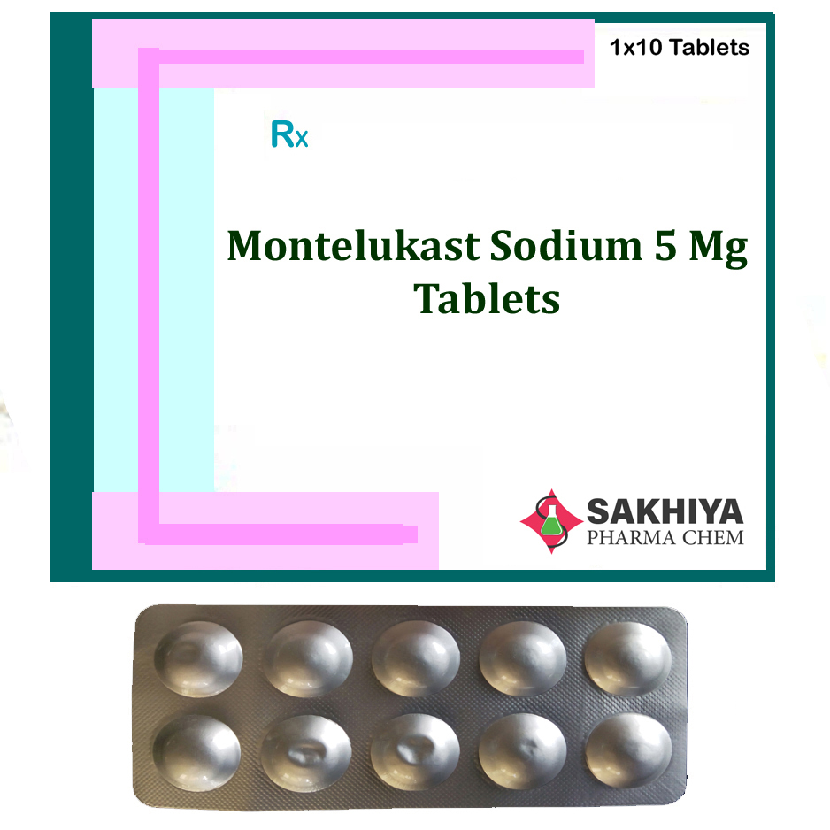 Montelukast Sodium 5mg Tablets
