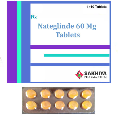 Nateglinide 60Mg Tablets General Medicines