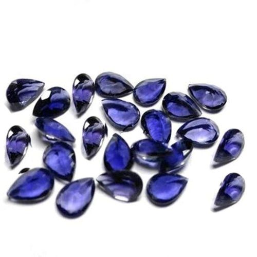 4x6mm Iolite Faceted Pear Loose Gemstones