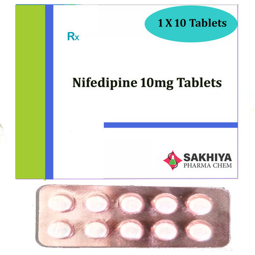 Nifedipine 10Mg Tablets General Medicines