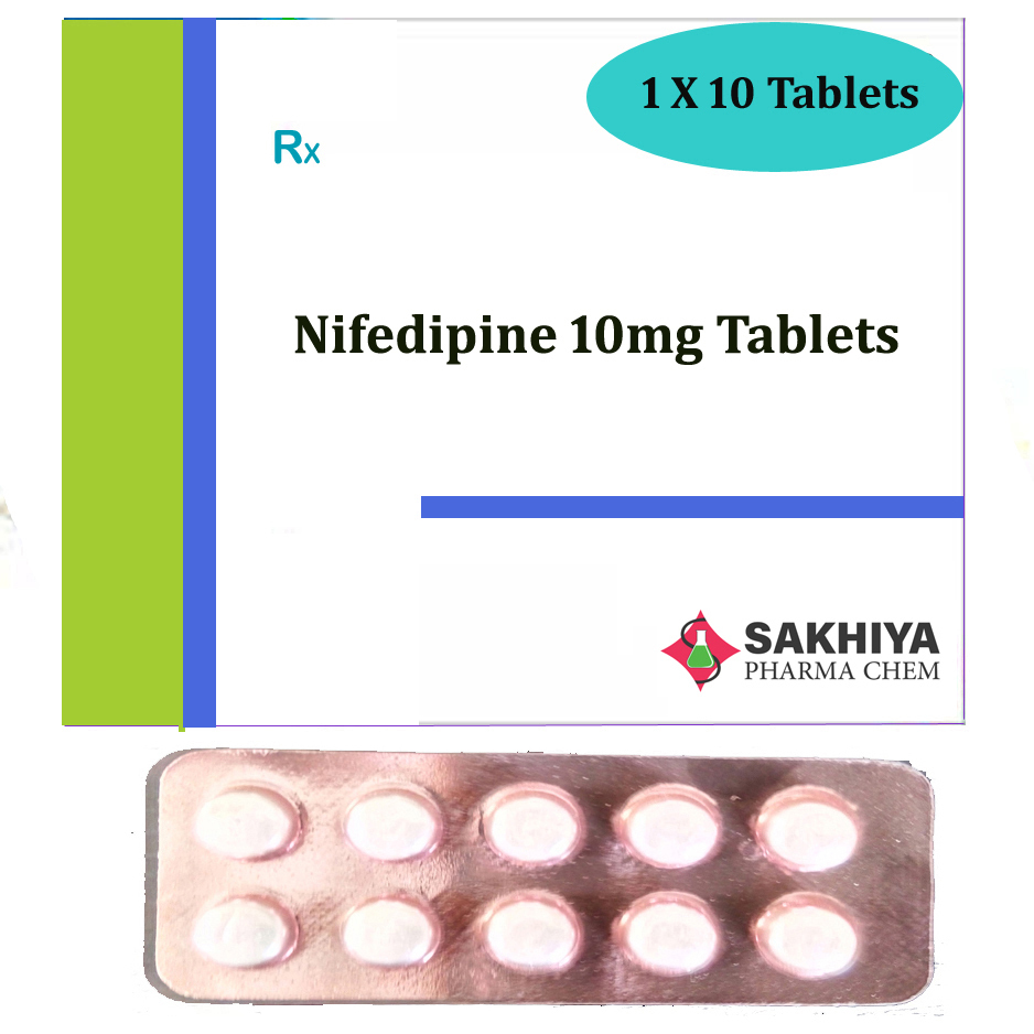 Nifedipine 10mg Tablets