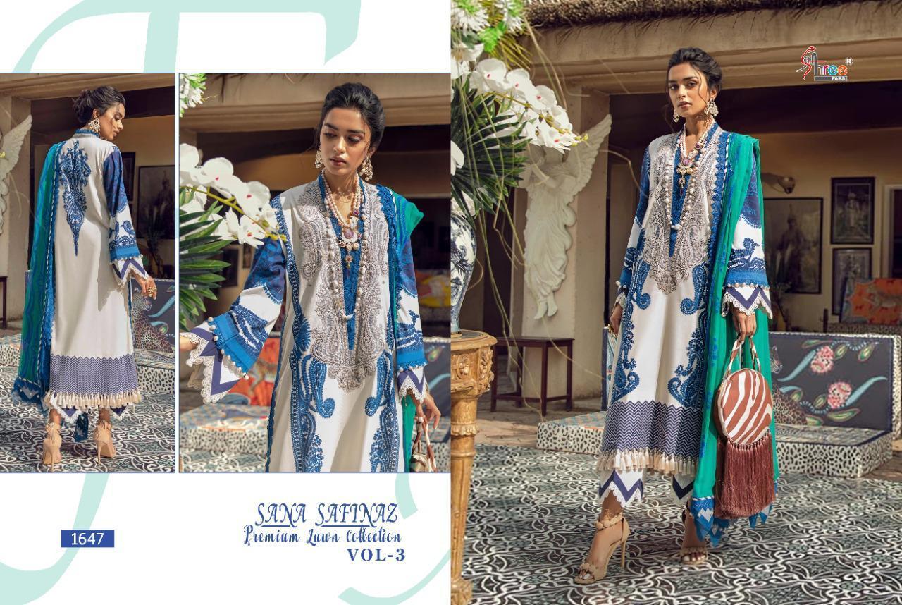Shree Fabs Sana Safinaz Premium Lawn Collection Vol 3 Pakistani Salwar Suit Catalog