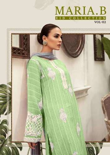 Kaara Suits Maria B Eid Collection Vol 2 Net With Embroidery Pakistani Suit Catalog