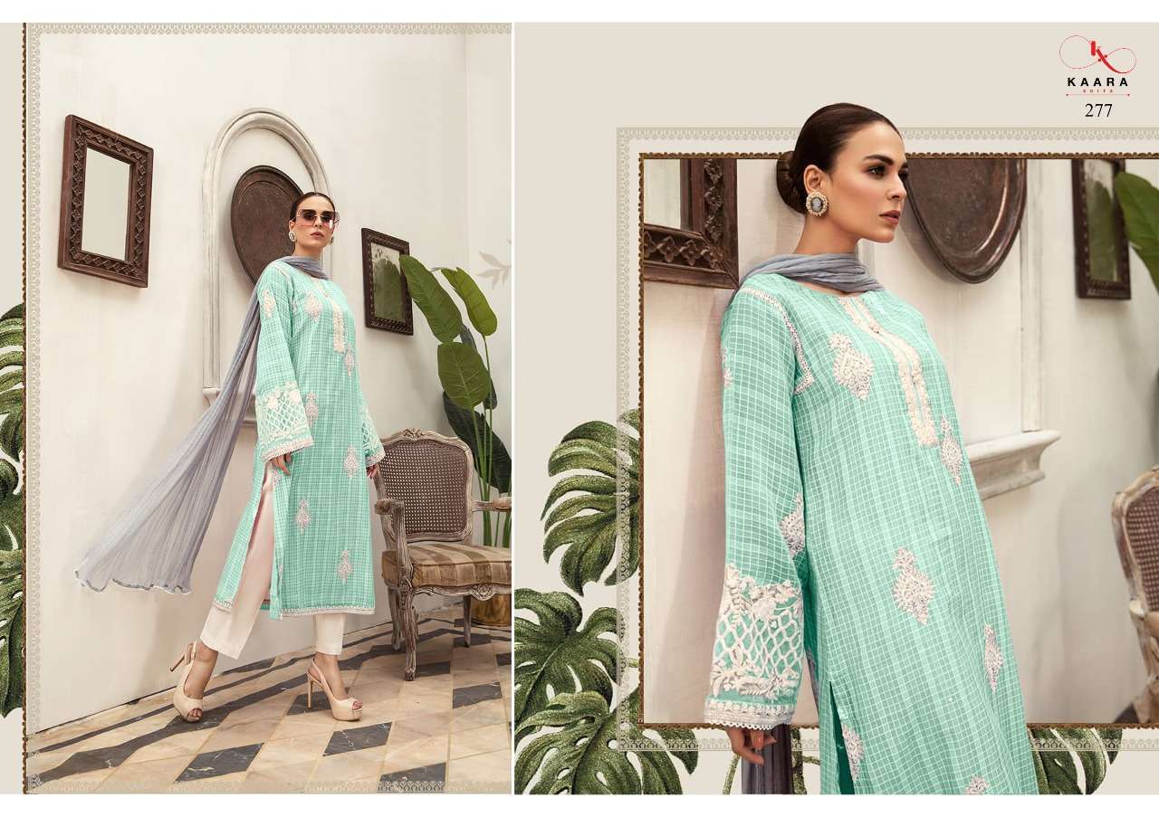 Kaara Suits Maria B Eid Collection Vol 2 Net With Embroidery Pakistani Suit Catalog