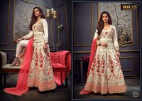 Hotlday Safeena Vol 21 Silk Georgette Wedding Gown Type Salwar Suit Catalog