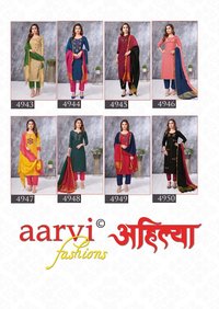 Aarvi Fashion Ahilya Vol 1 Fancy Readymade Salwar Suit Catalog
