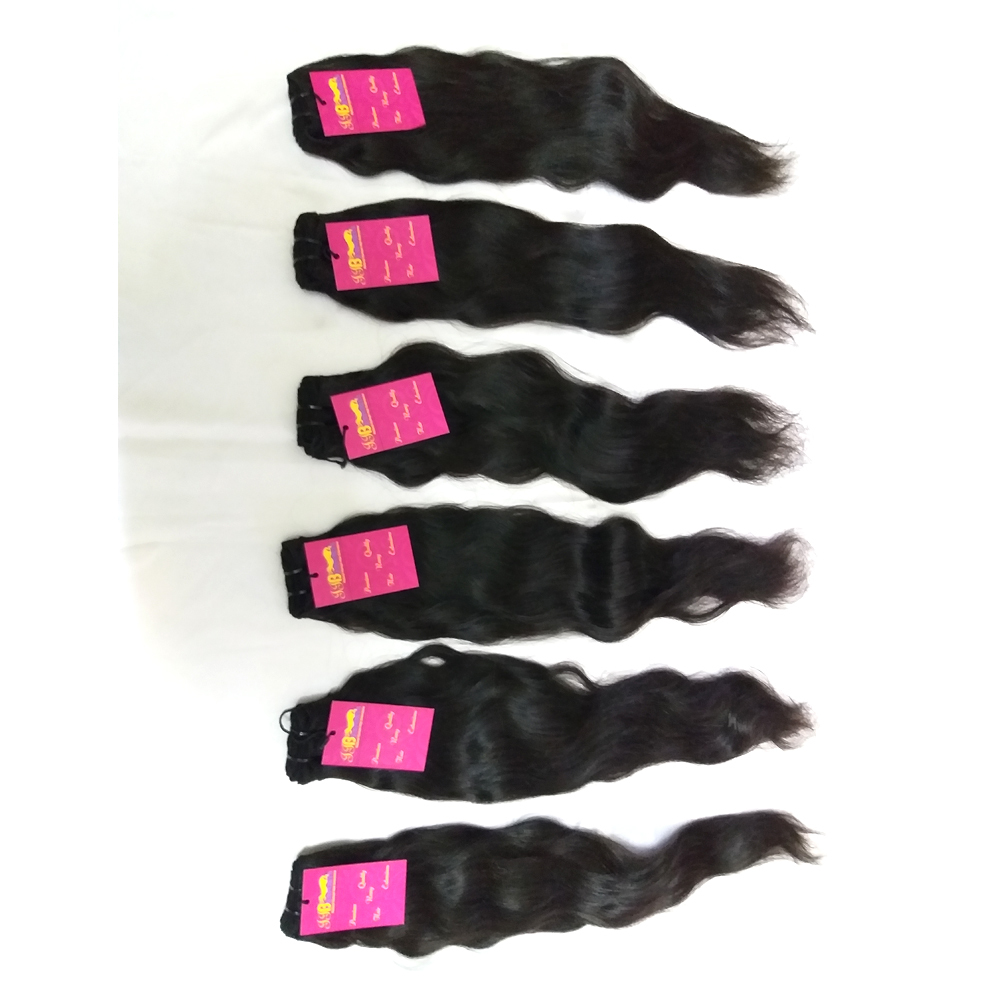 Raw Virgin Unprocessed Cuticle Aligned Indian Human Hair Extension