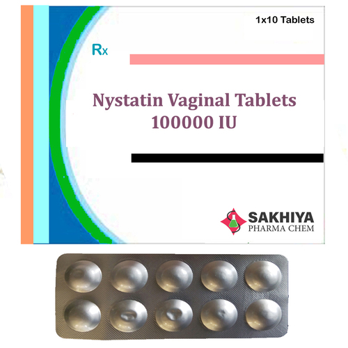 Nystatin Vaginal 100000 Iu Tablets General Medicines