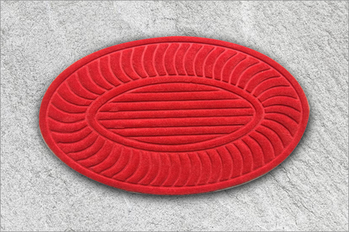 Ovel PP Ribbed Mat