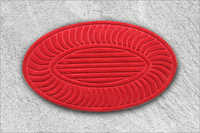 Ovel Pp Ribbed Mat