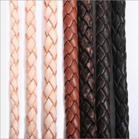 Braided Hunter Cord - Leather Material, Custom Sizes Available, Various Colors | Braided Design for Versatile Hunting Applications