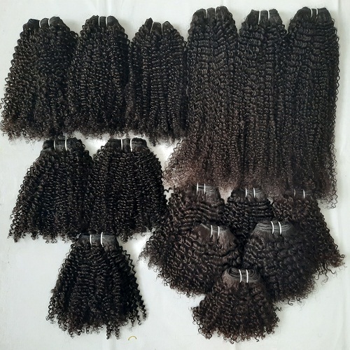 Steam Made Afro Deep Curly Human Hair