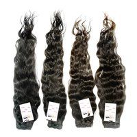 Indian Human Cuticle Aligned Hair Extensions Virgin Remy Peruvian Weave Bundles