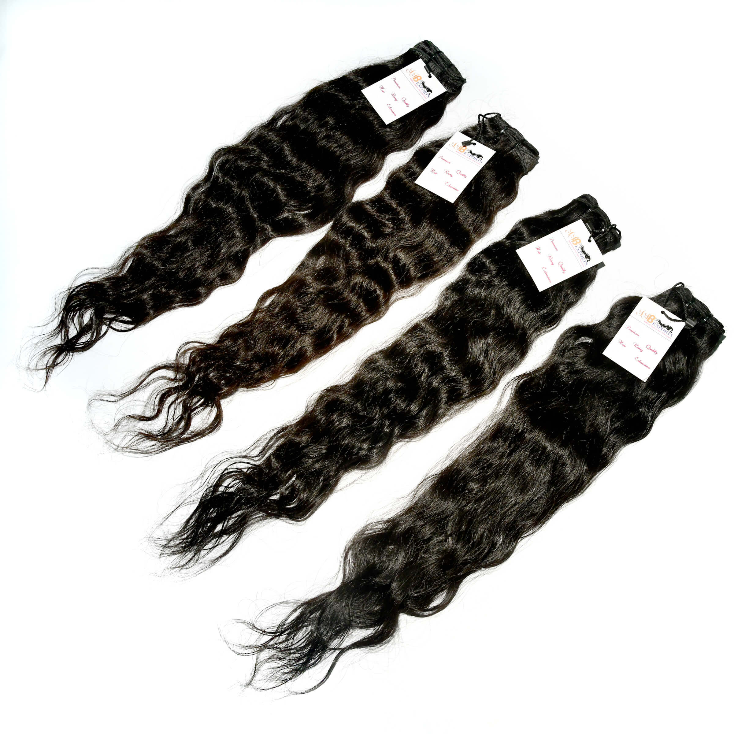 Indian Human Cuticle Aligned Hair Extensions Virgin Remy Peruvian Weave Bundles