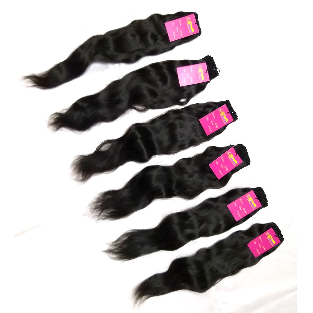 Raw Virgin Indian Remy Cuticle Aligned Wavy Curly Human Hair Extension