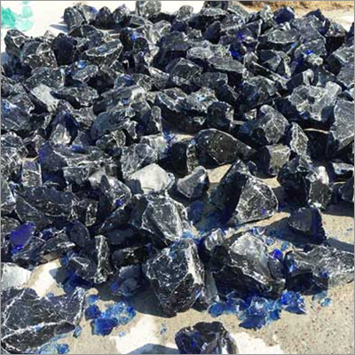 Dark Blue Glass Rocks