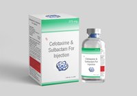 Cefotaxime+sulbactam para el magnesio de la inyeccin 375