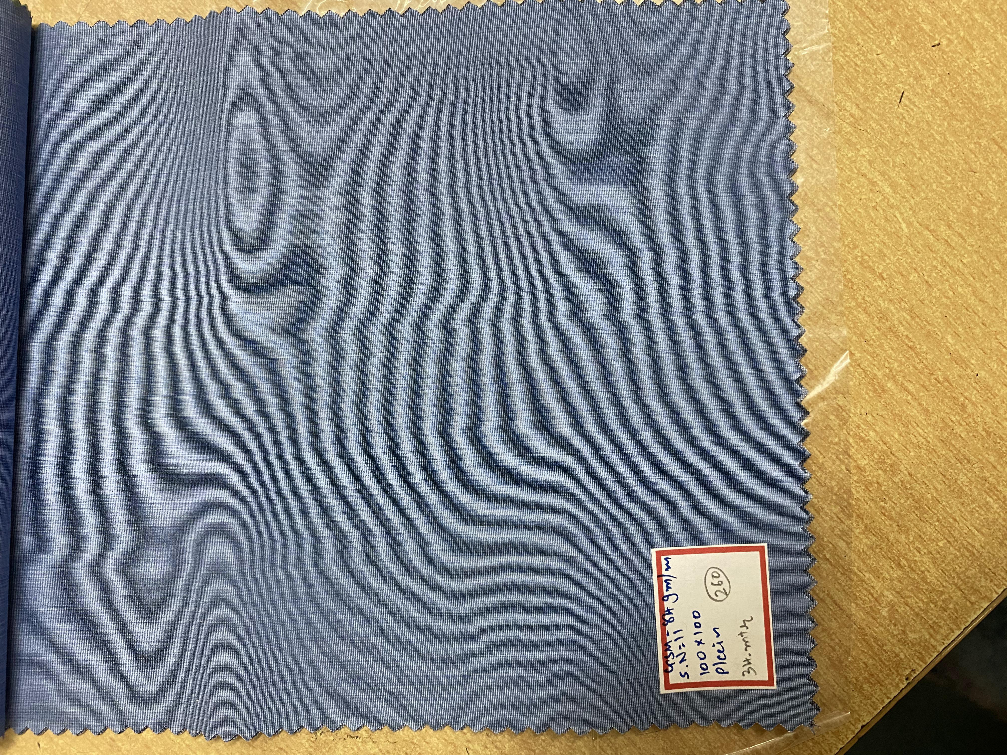 Fine Pure Cotton Shirting Fabric