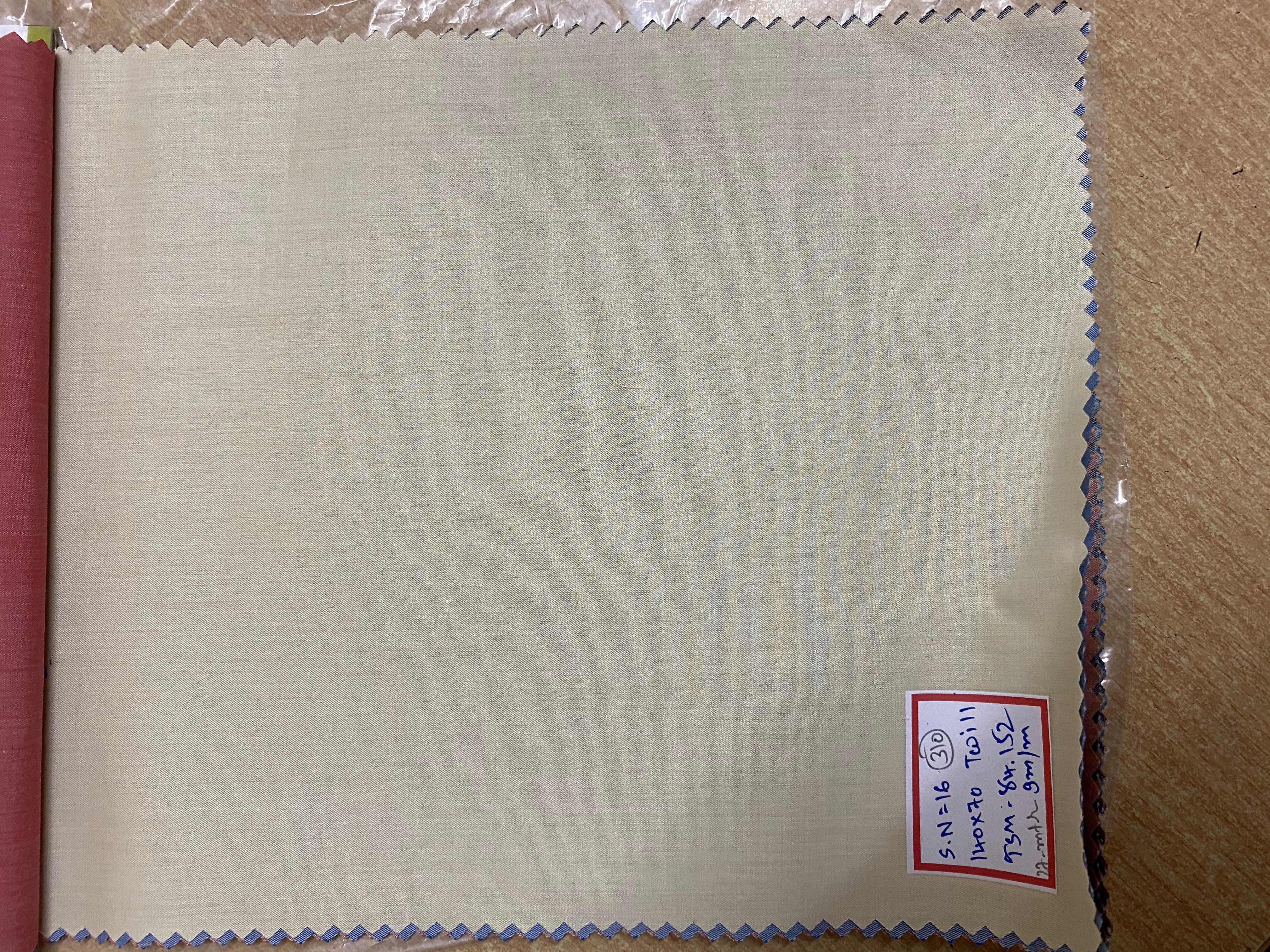 Polyster Cotton Shirting Fabric