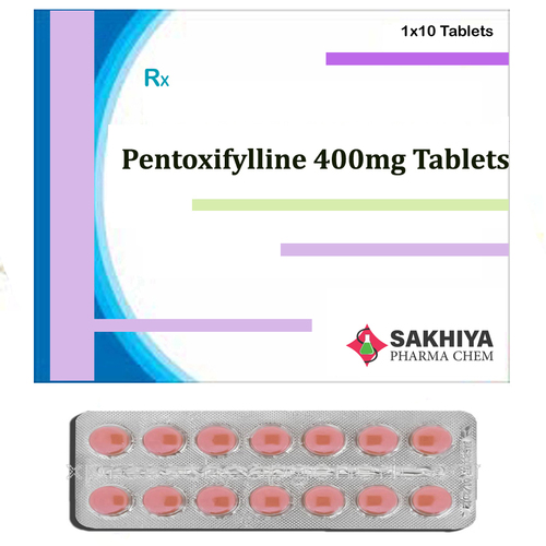 Pentoxifylline 400Mg Tablets General Medicines