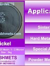 Nickel Powder - Fine Nickel Metal Powder | Industrial Grade Black Nickel Powder, High Purity, Versatile Applications In Manufacturing
