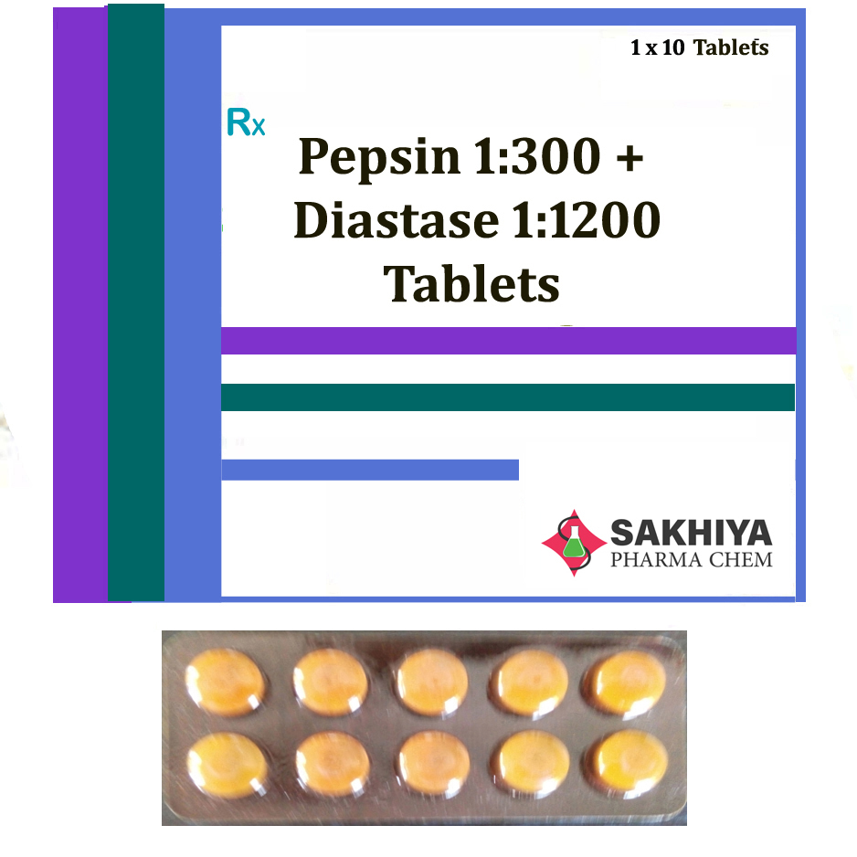 Pepsin Diastase Tablets