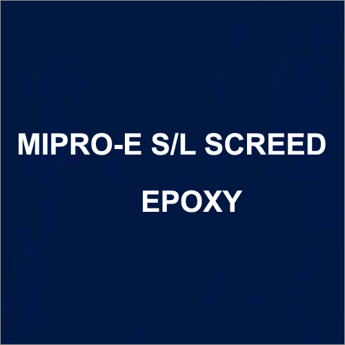 Mipro-E S-L Screed Epoxy Usage: Industrial