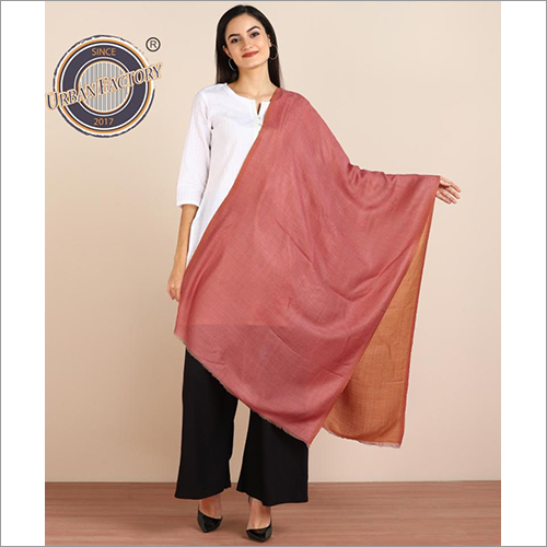 Pashmina Fine Wool Reversible Stole For Women