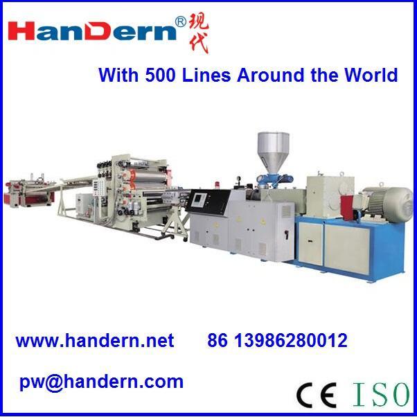 Pp Corrugated Sheet Machine Multi layer Co extrusion Pp Corrugated Sheet Machine