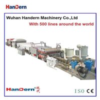 Pp Corrugated Sheet Machine Multi layer Co extrusion Pp Corrugated Sheet Machine
