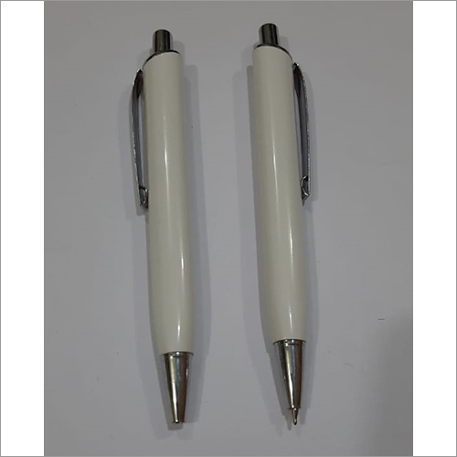 White Metal Pen