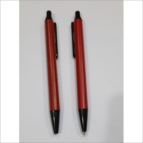 Red Metal And Corporate Pen 