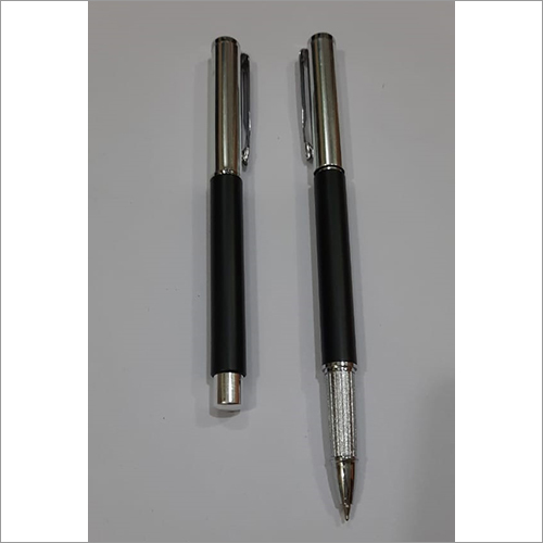 Black Sliver Metal Pen