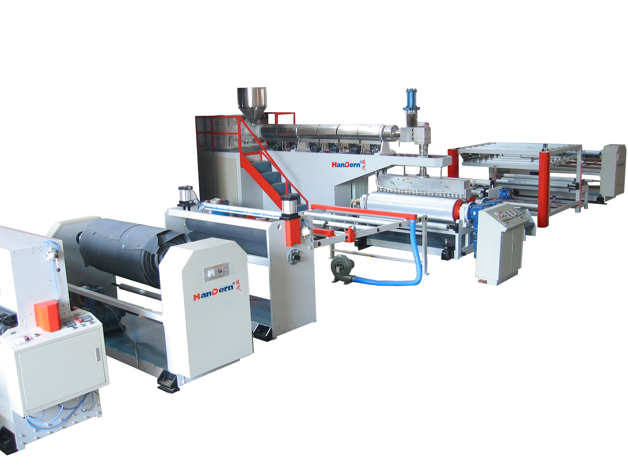 PE Breathable film making machine 1600mm PE Breathable film making machine