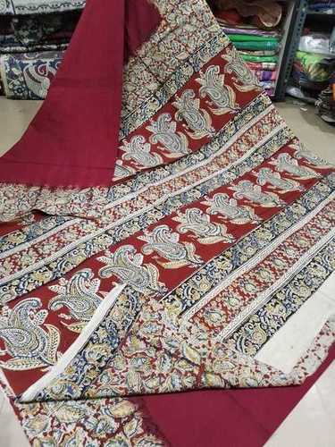 Cotton Ladies Kalamkari Saree